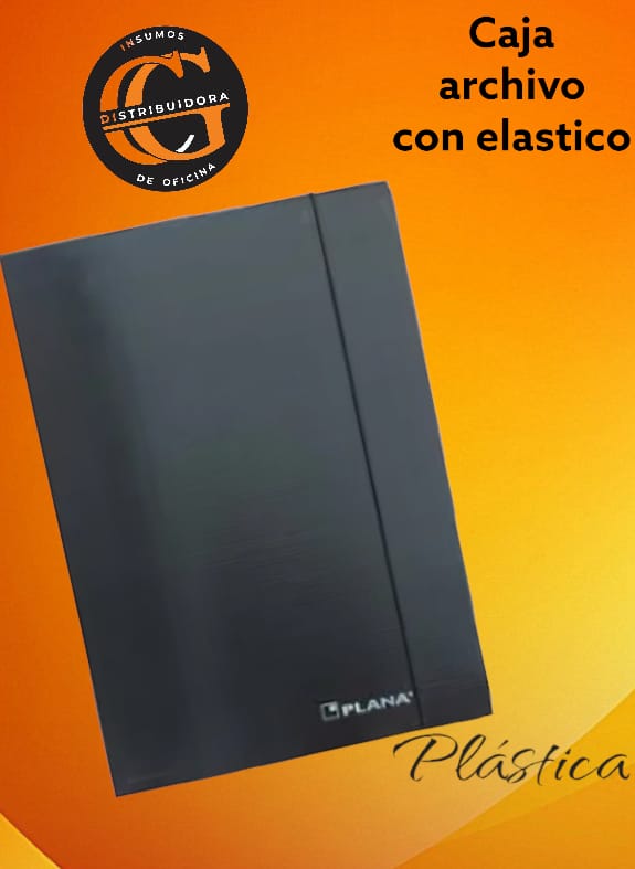 CAJA ARCHIVO PLAST PLANA CELAST 5 CM