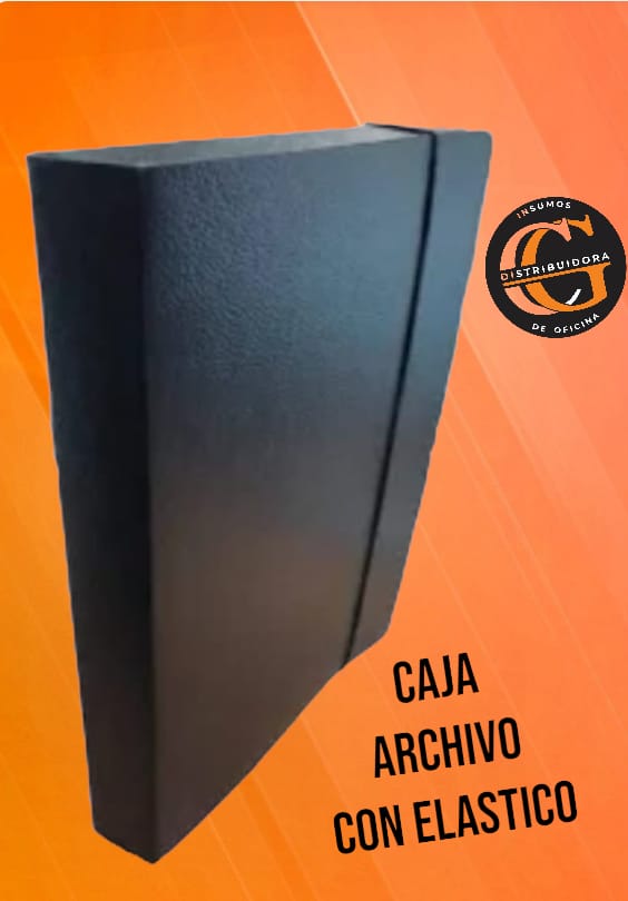 CAJA FIBRA CE NEGRA 5CM OFICIO FIBRA