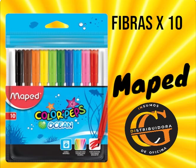 FIBRA MAPED OCEAN x10u.