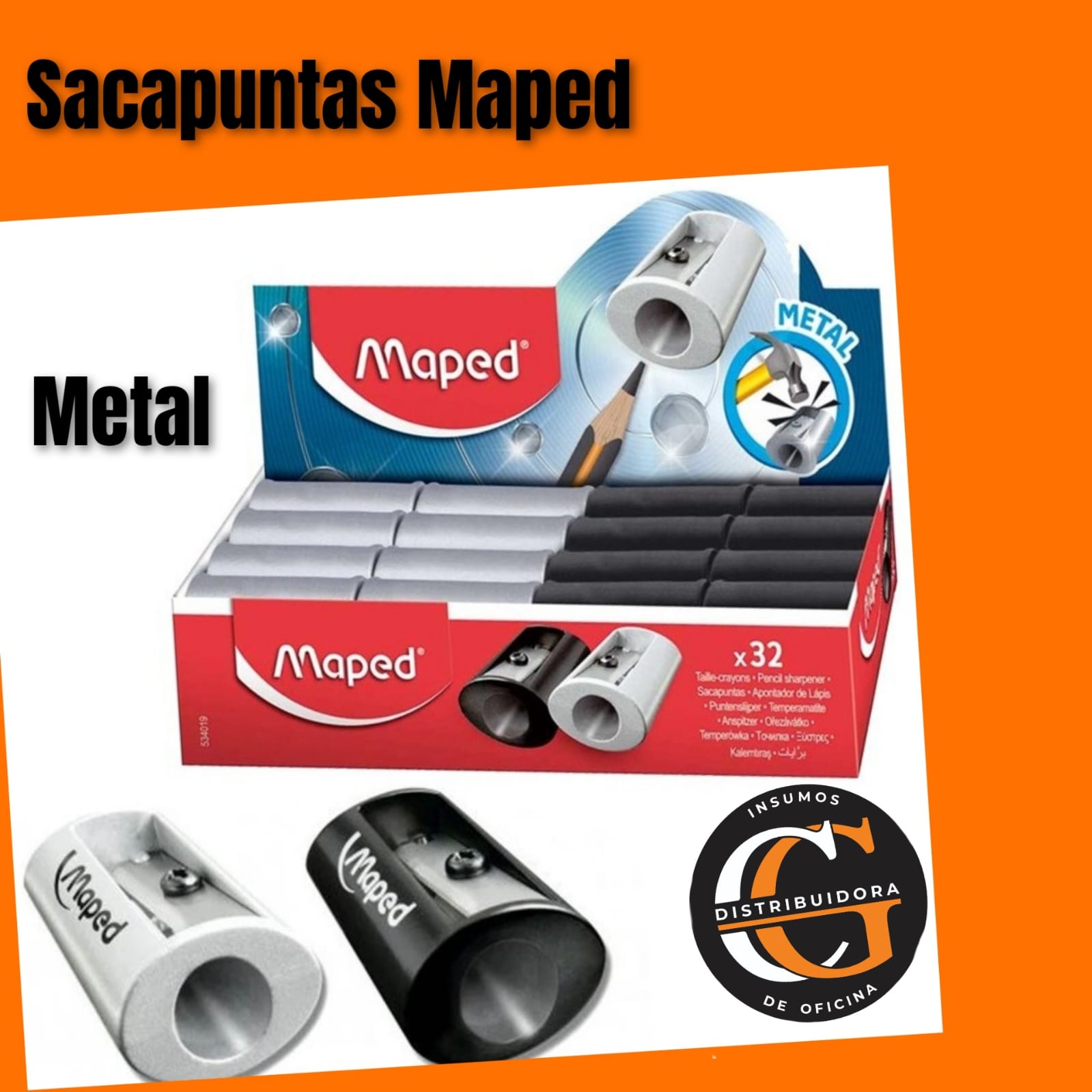 SACAPUNTA MAPED METAL SATELLITE