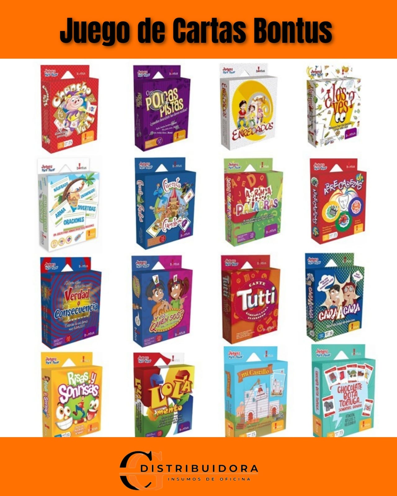 JUEGO CARTAS BONTUS